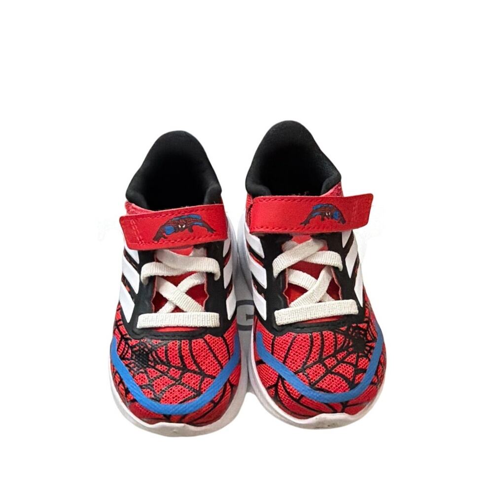 adidas Marvel Spider-Man Runfalcon Sneakers Toddler Size 5